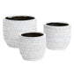 Jupiter Pot Set of 8 By Accent Decor | Planters, Troughs & Cachepots | Modishstore - 4