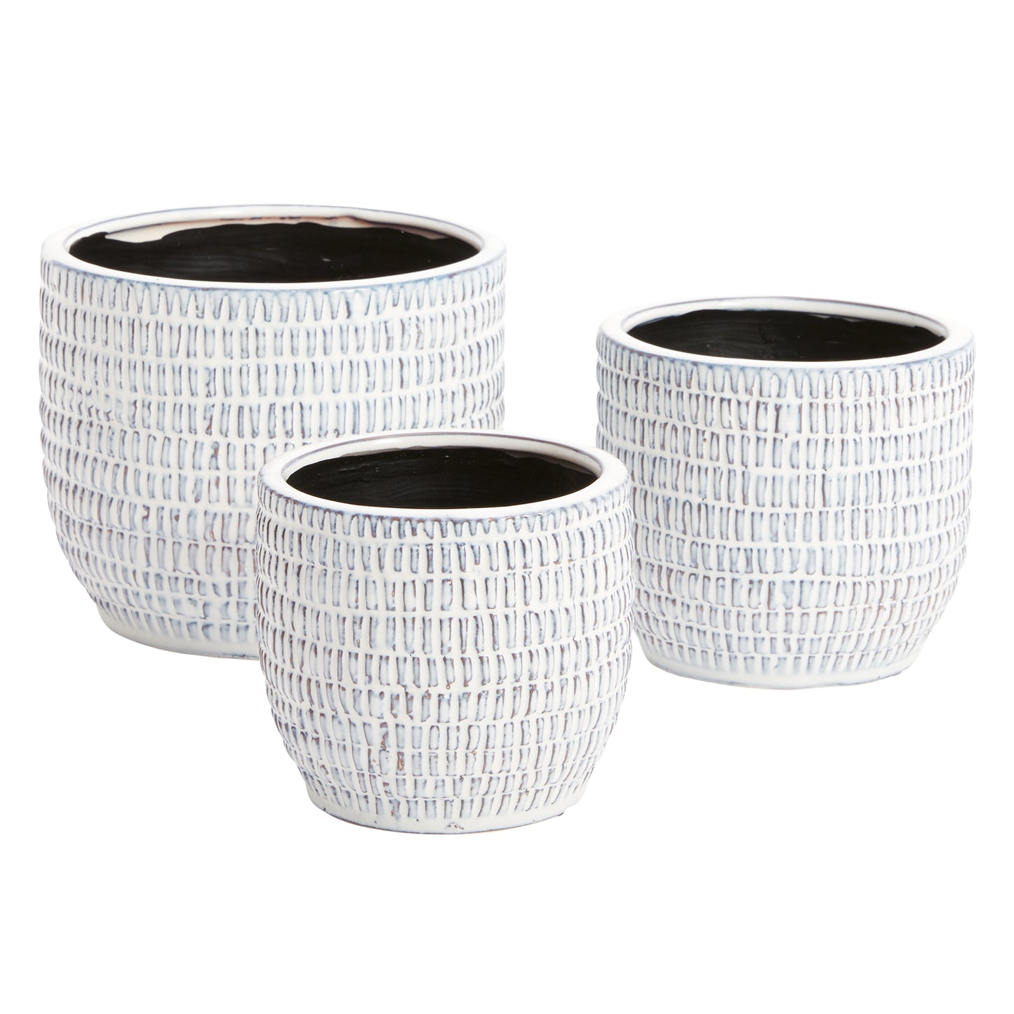 Jupiter Pot Set of 8 By Accent Decor | Planters, Troughs & Cachepots | Modishstore - 4
