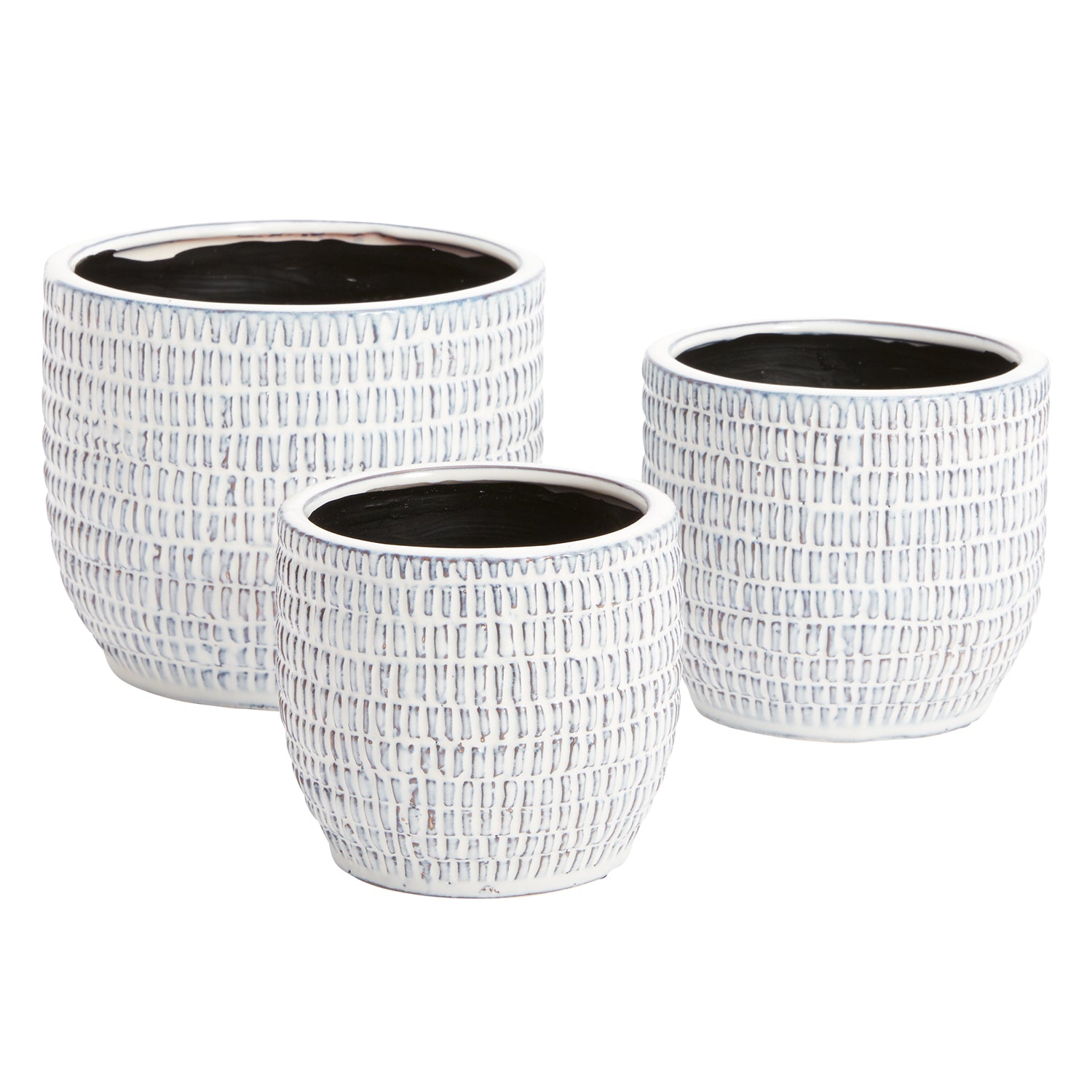 Jupiter Pot Set of 8 By Accent Decor | Planters, Troughs & Cachepots | Modishstore - 4