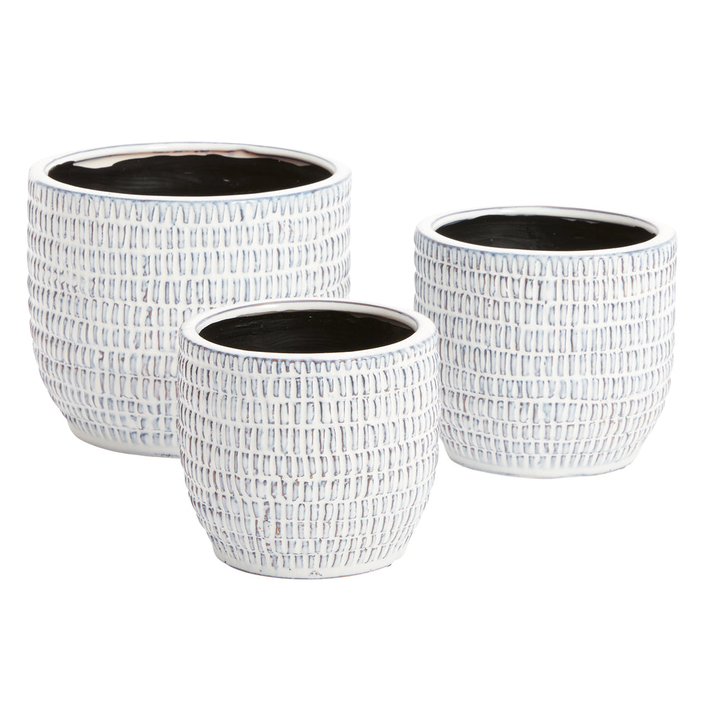 Jupiter Pot Set of 8 By Accent Decor | Planters, Troughs & Cachepots | Modishstore - 4