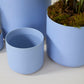 Light Blue Kendall Pot Set of 8 By Accent Decor | Planters, Troughs & Cachepots | Modishstore - 2