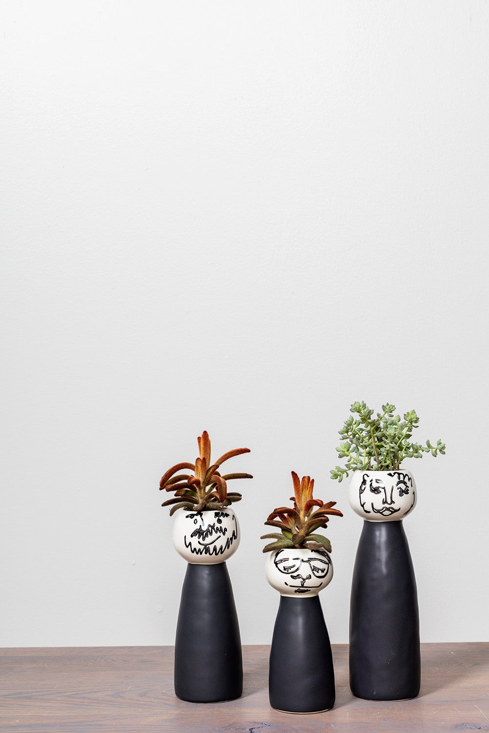 Lady and Gents Budvase Set of 4 By Accent Decor | Vases | Modishstore - 3