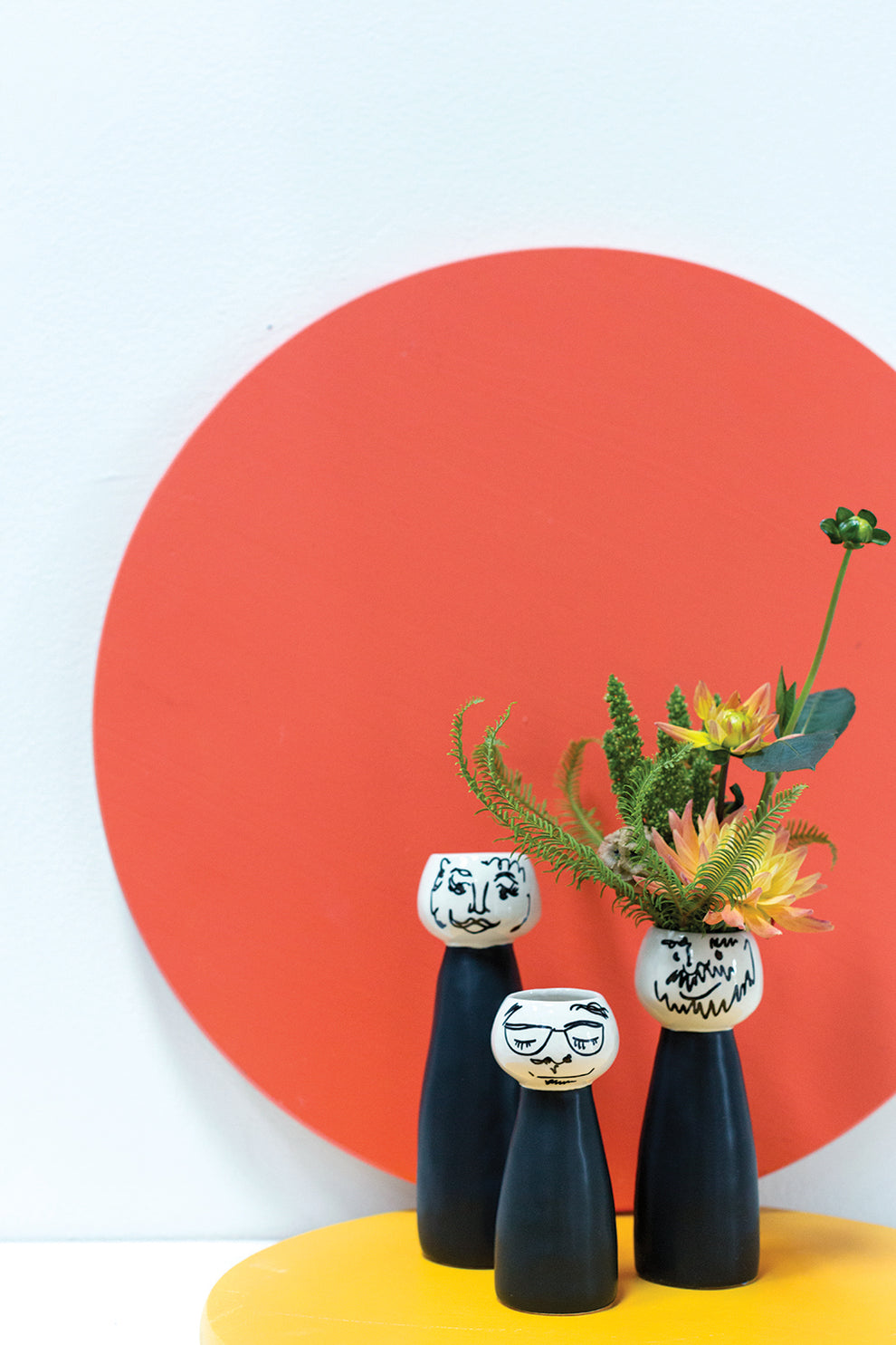 Lady and Gents Budvase Set of 4 By Accent Decor | Vases | Modishstore - 4