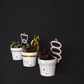 Lazaro Hanging Pot Set of 4 By Accent Decor | Planters, Troughs & Cachepots | Modishstore - 1