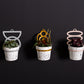 Lazaro Hanging Pot Set of 4 By Accent Decor | Planters, Troughs & Cachepots | Modishstore - 3