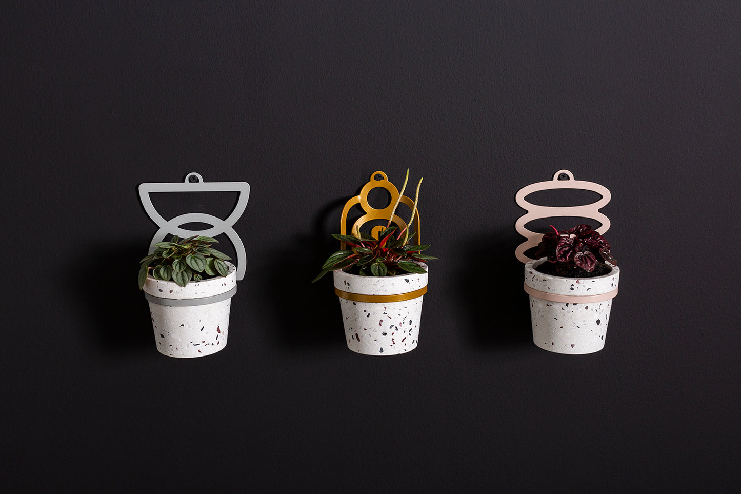 Lazaro Hanging Pot Set of 4 By Accent Decor | Planters, Troughs & Cachepots | Modishstore - 3