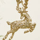 Leaping Deer Ornament Set of 4 By Accent Decor | Ornaments | Modishstore - 1
