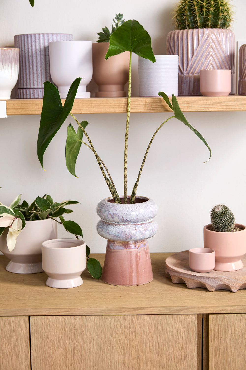 Lefkara Pot Set of 4 By Accent Decor | Planters, Troughs & Cachepots | Modishstore - 5