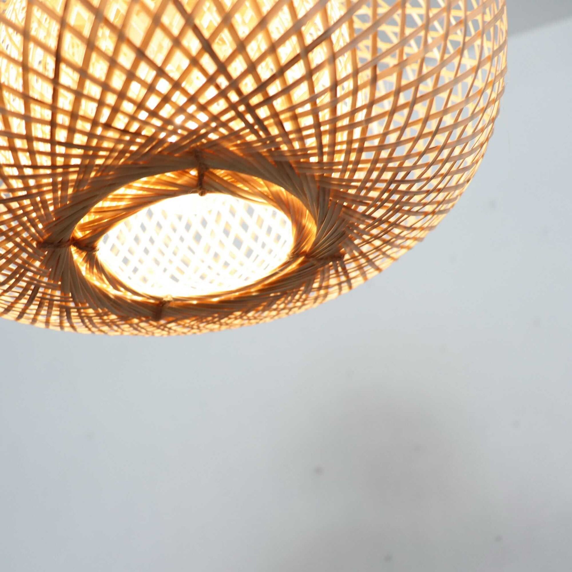 A Wa - Bamboo Pendant Light By Thaihome | Pendant Lamps | Modishstore - 2