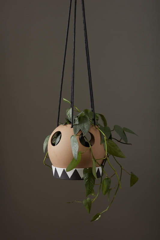 Liko Hanging Planter Set of 2 By Accent Decor | Planters, Troughs & Cachepots | Modishstore - 1