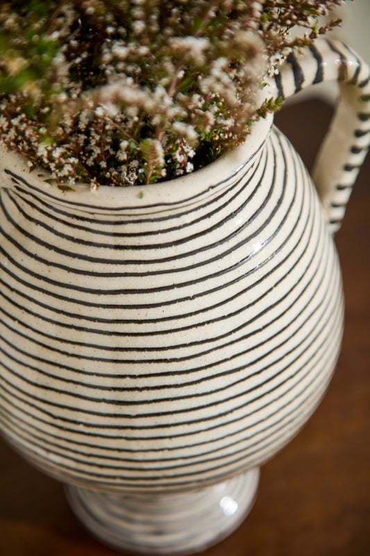 Lines Vase By Accent Decor | Vases | Modishstore - 1