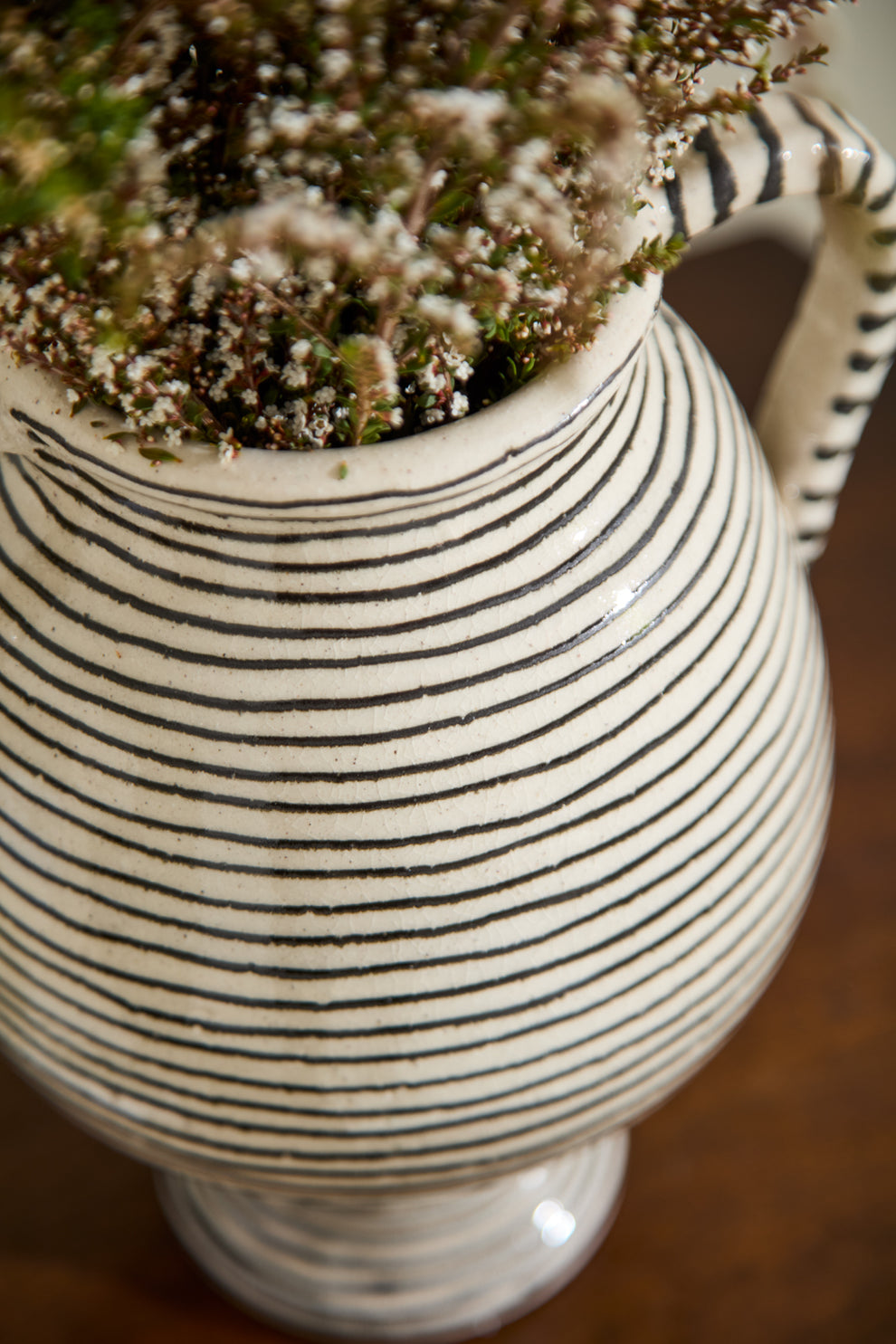 Lines Vase By Accent Decor | Vases | Modishstore - 1