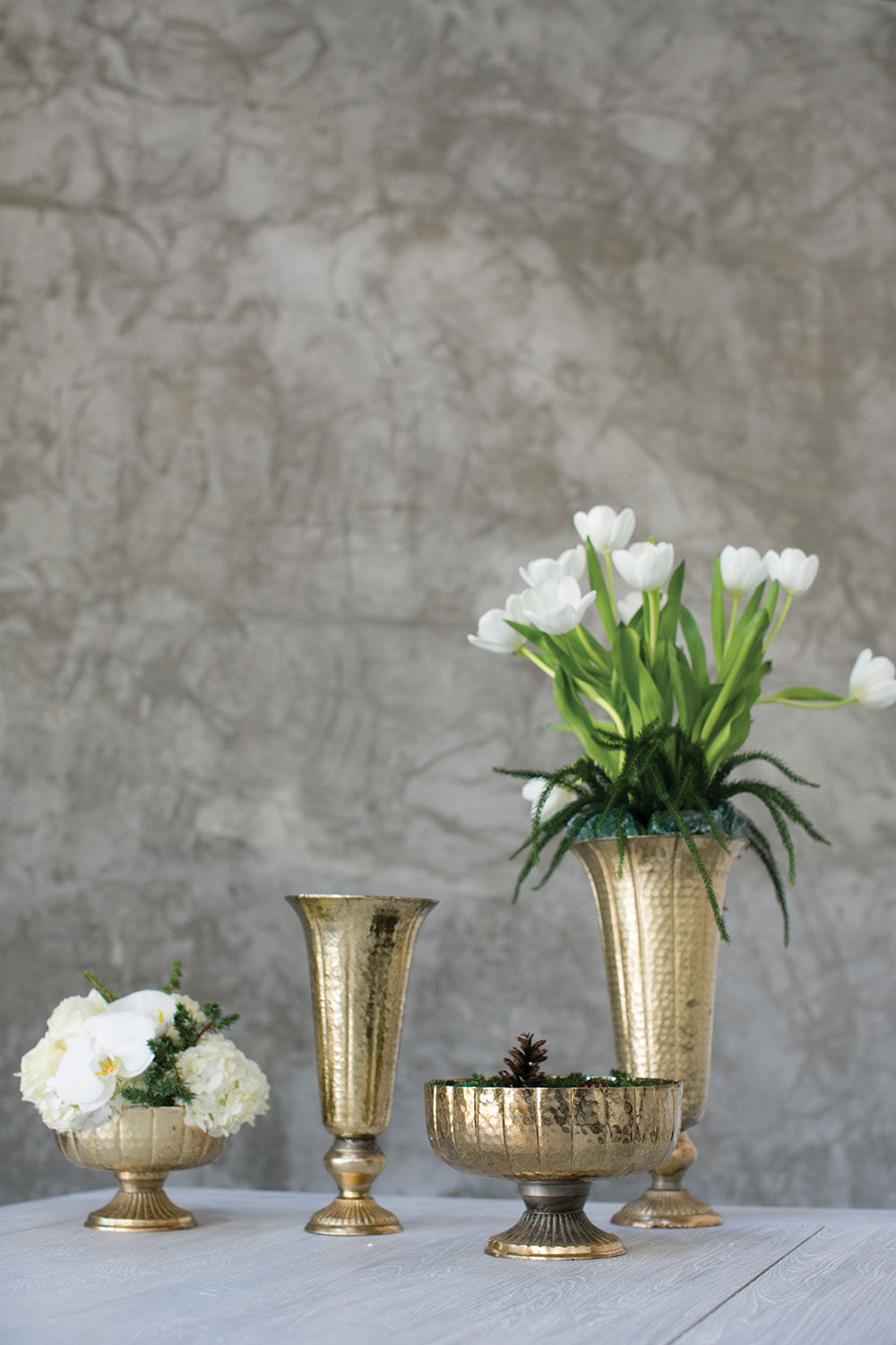 Lita Vase and Compote Set of 4 By Accent Decor | Vases | Modishstore - 5