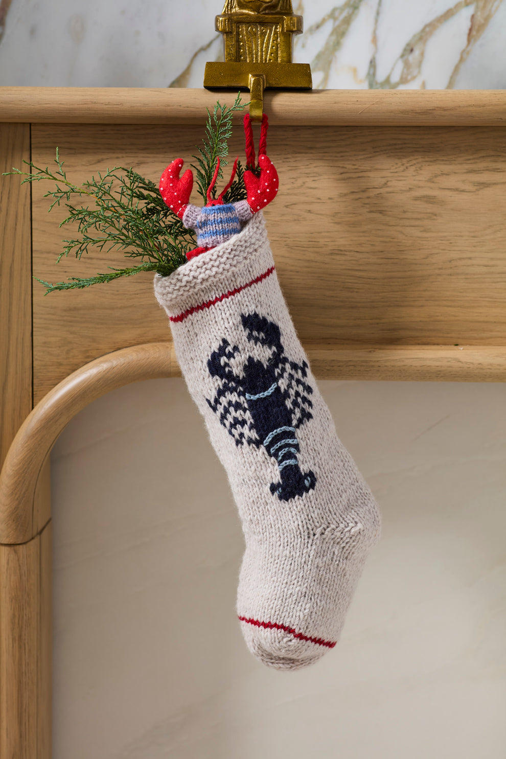 Lobster Stocking Set of 2 By Accent Decor | Planters, Troughs & Cachepots | Modishstore - 3