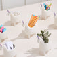 Lolly Unicorn Planter Set of 4 By Accent Decor | Planters, Troughs & Cachepots | Modishstore - 3