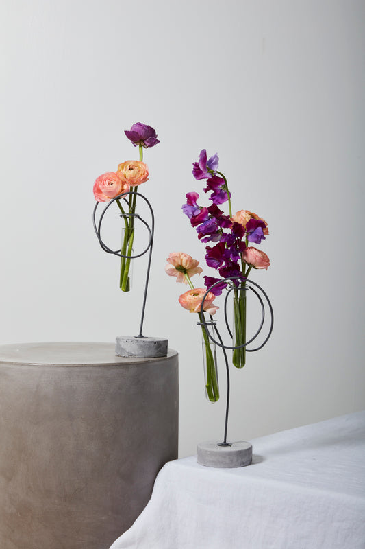 Loopty Loop Stand Set of 8 By Accent Decor | Vases | Modishstore - 1