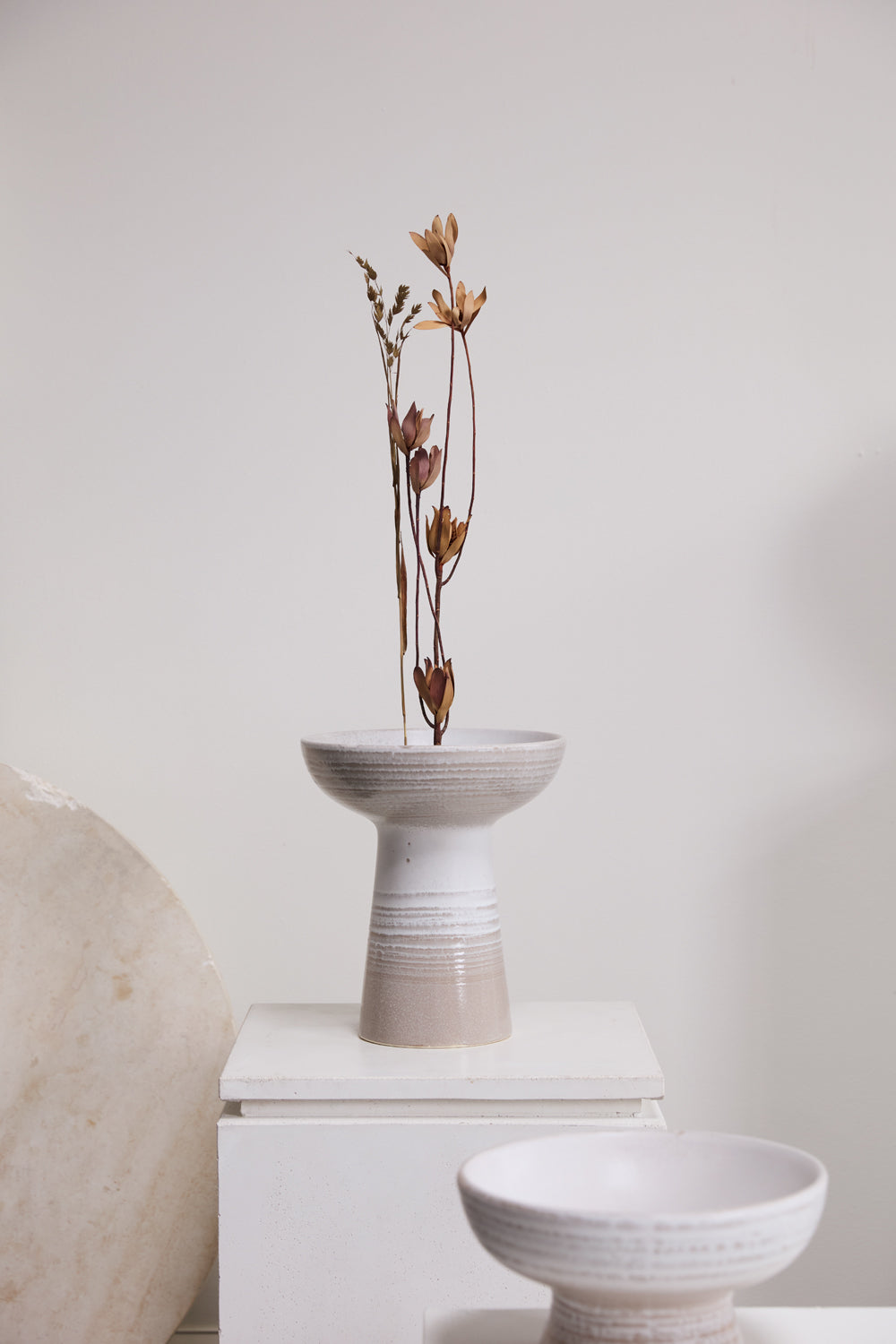 Lorca Footed Bowl By Accent Decor | Decorative Bowls | Modishstore - 4