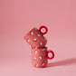 Lovestruck Mug Set of 4 By Accent Decor | Planters, Troughs & Cachepots | Modishstore - 1