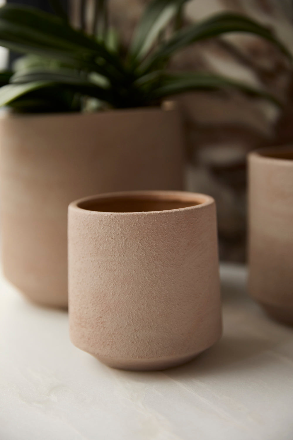 Luciana Pot Set of 8 By Accent Decor | Stands | Modishstore - 1