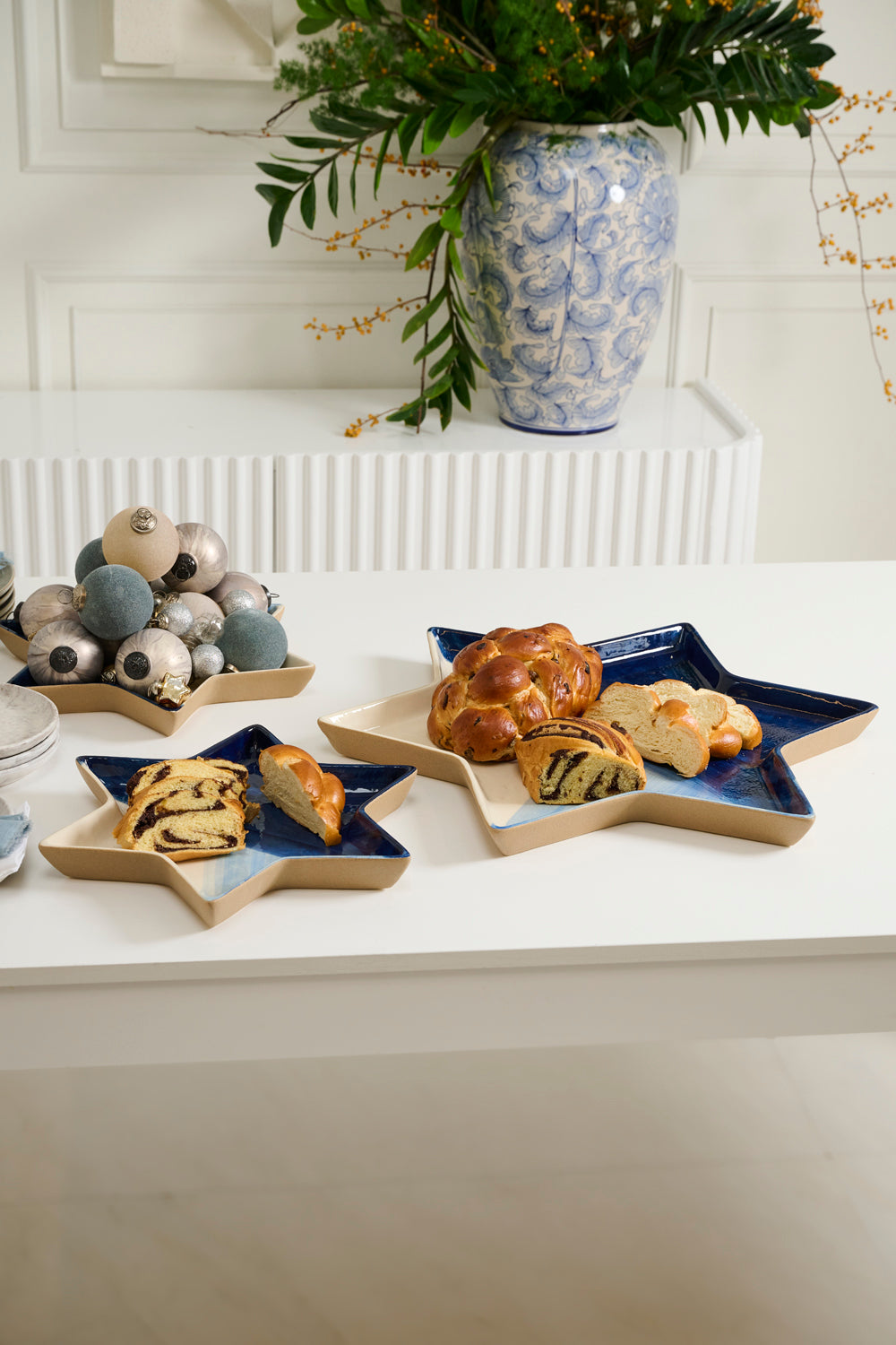 Magen Platter Set of 2 By Accent Decor | Planters, Troughs & Cachepots | Modishstore - 4