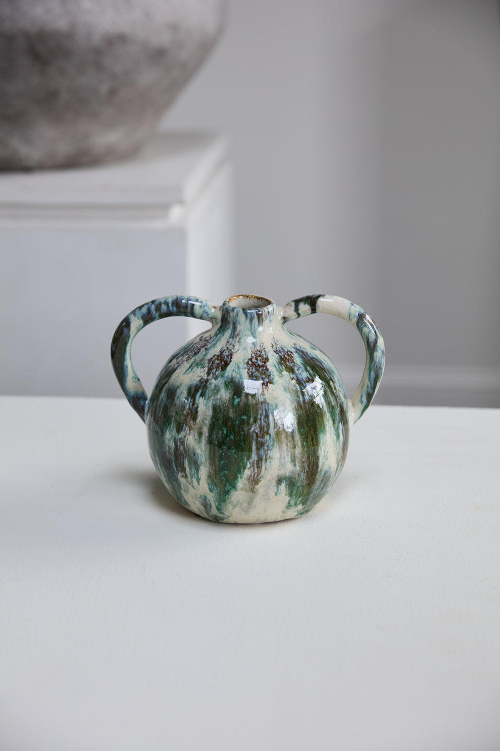 Mallika Jug Set of 2 By Accent Decor | Planters, Troughs & Cachepots | Modishstore - 3