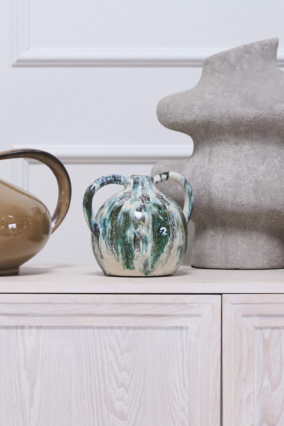 Mallika Jug Set of 2 By Accent Decor | Planters, Troughs & Cachepots | Modishstore - 4