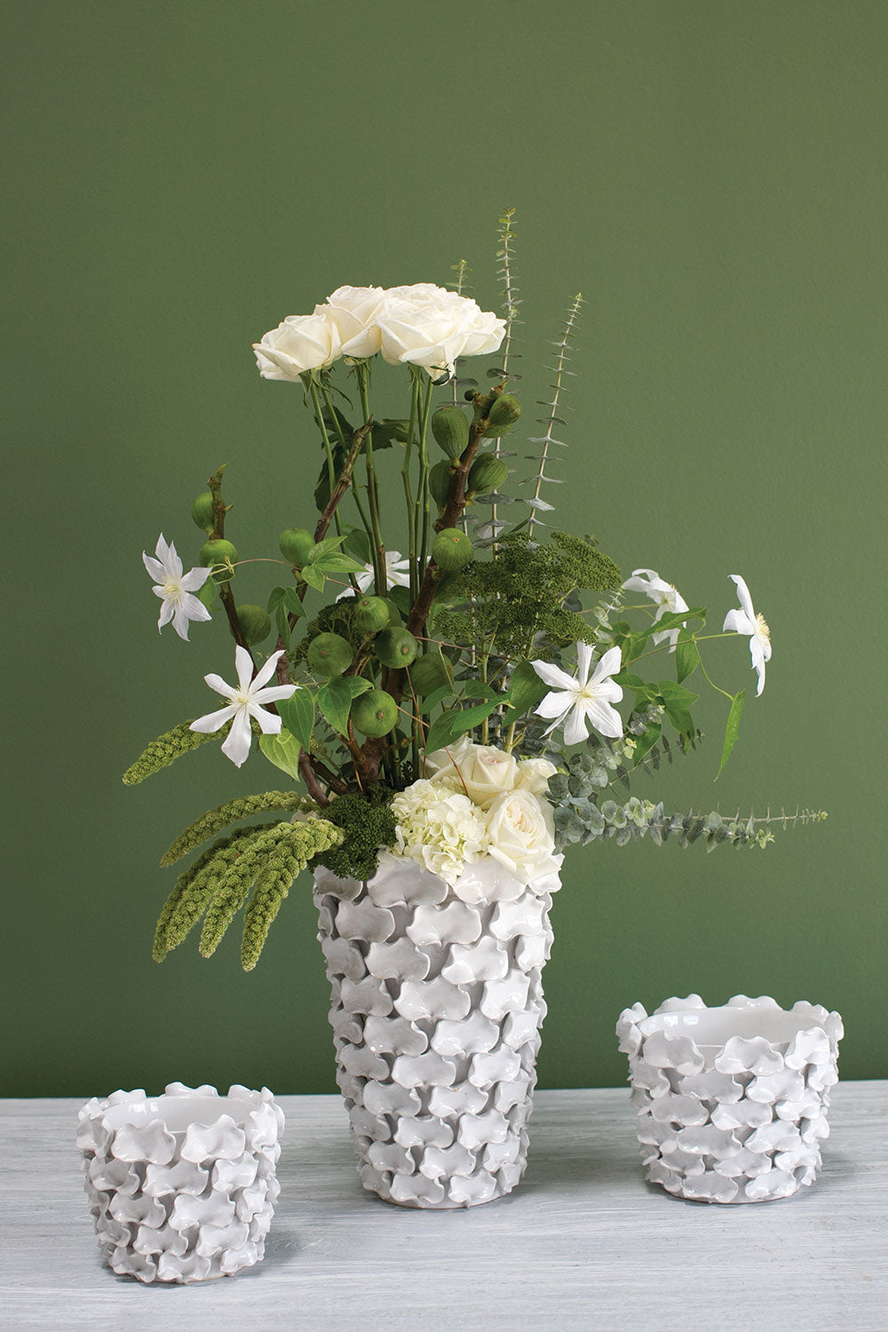 Mandy Pot and Vase Set of 2 By Accent Decor | Vases | Modishstore - 3