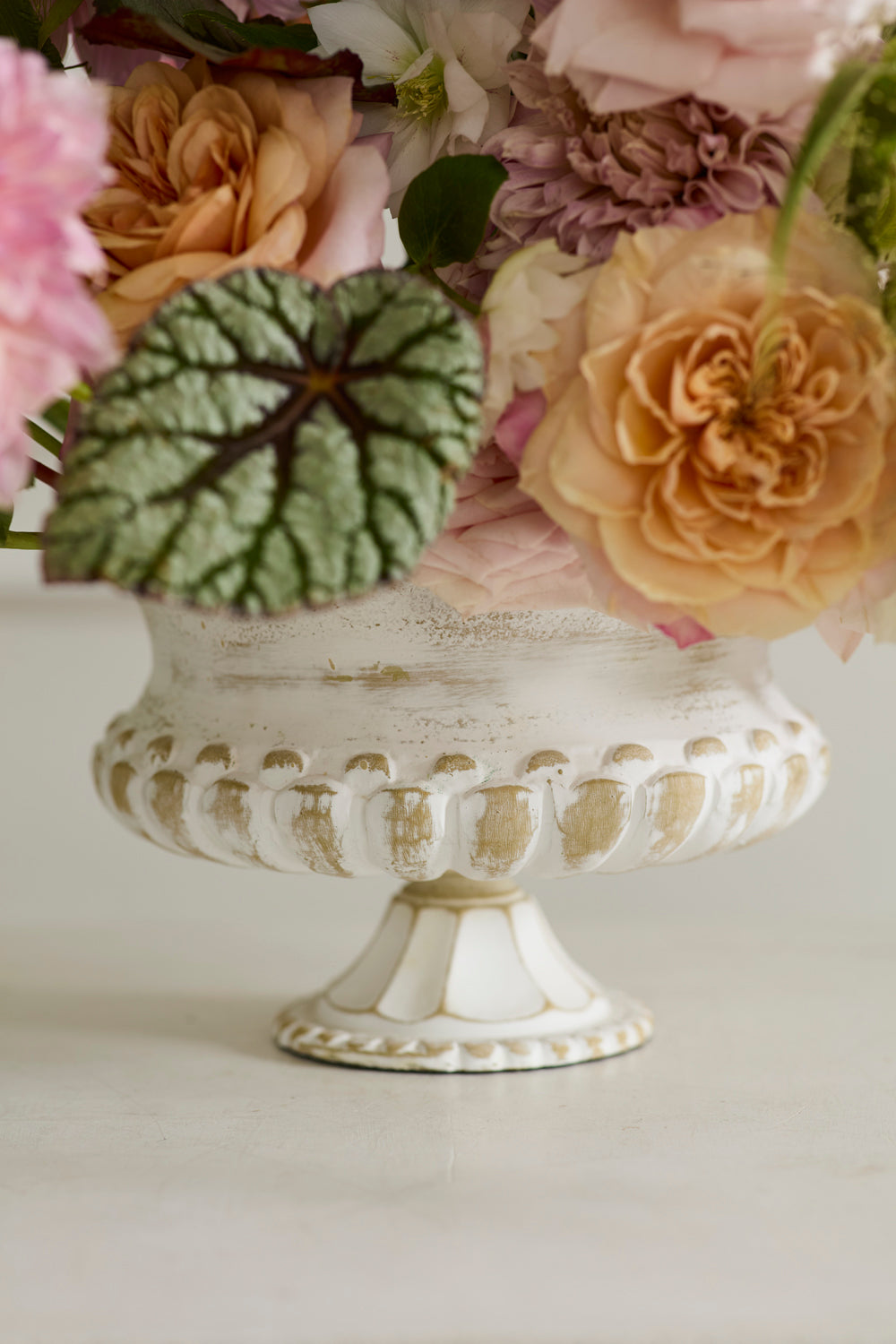 Manor Compote Set of 2 By Accent Decor | Planters, Troughs & Cachepots | Modishstore - 2