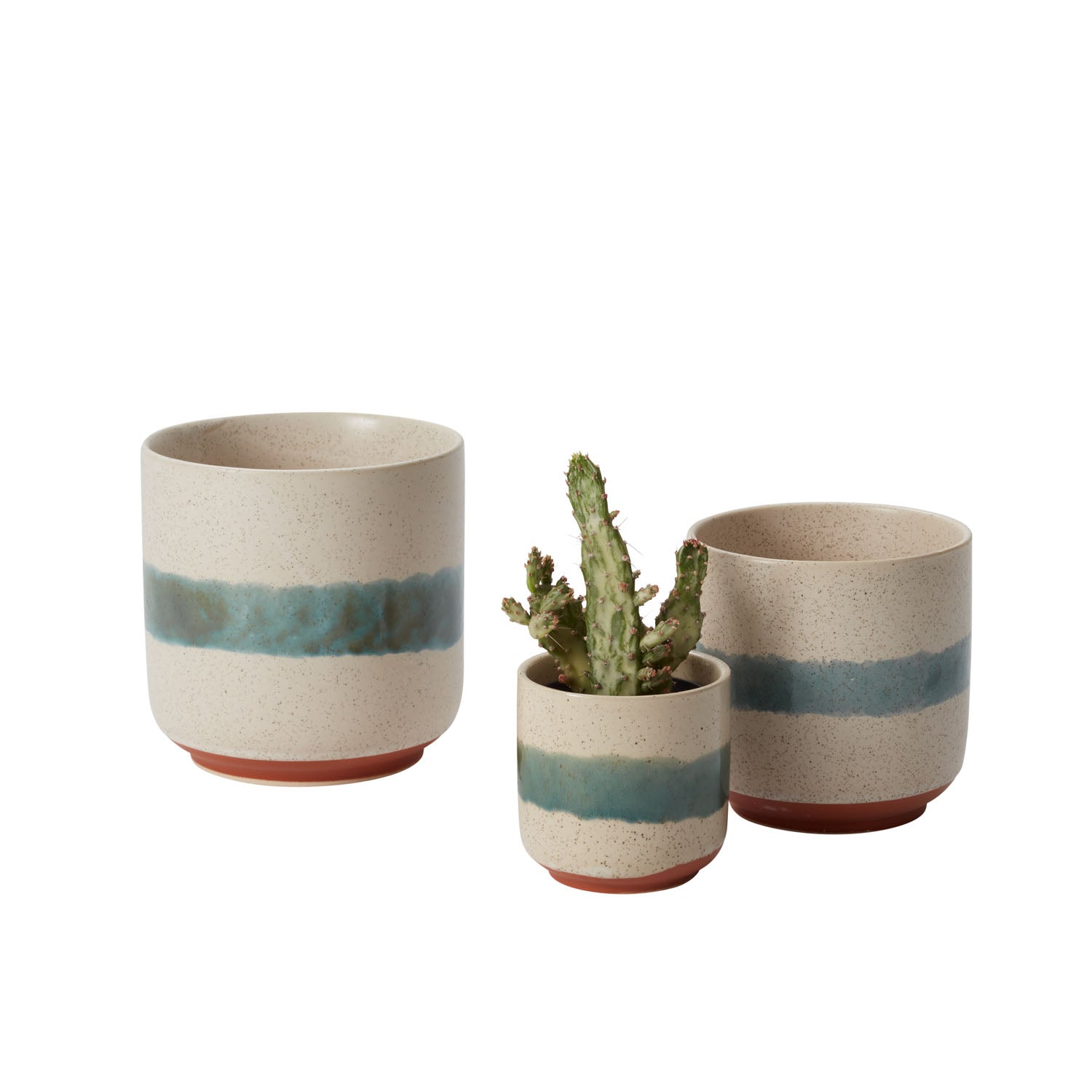 Mateo Pot Set of 8 By Accent Decor | Planters, Troughs & Cachepots | Modishstore - 5