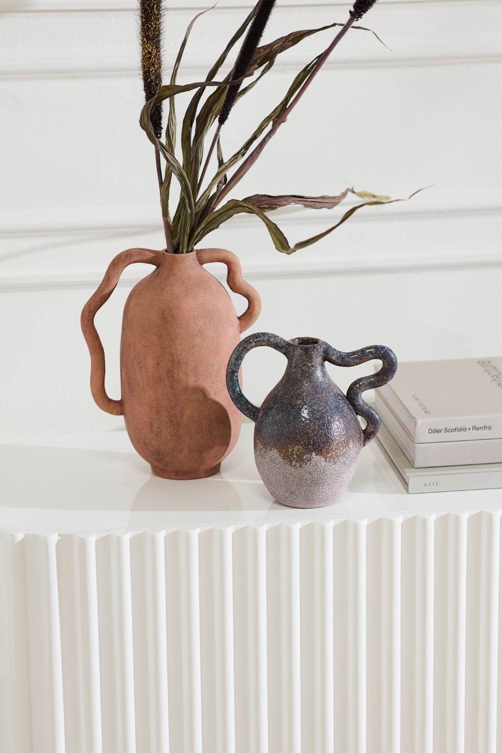 Meander Vase Set of 2 By Accent Decor | Vases | Modishstore - 3