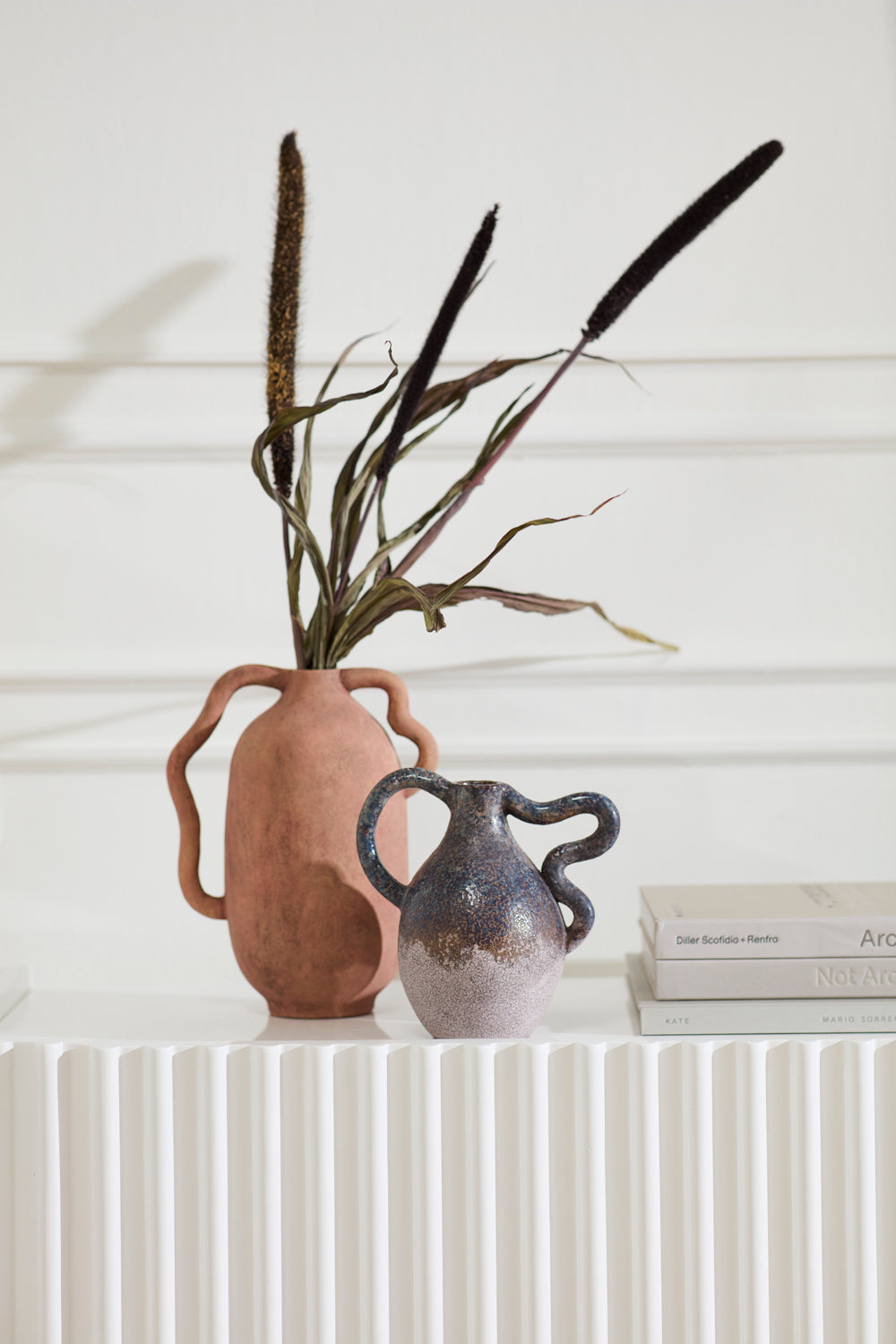 Meander Vase Set of 2 By Accent Decor | Vases | Modishstore - 4
