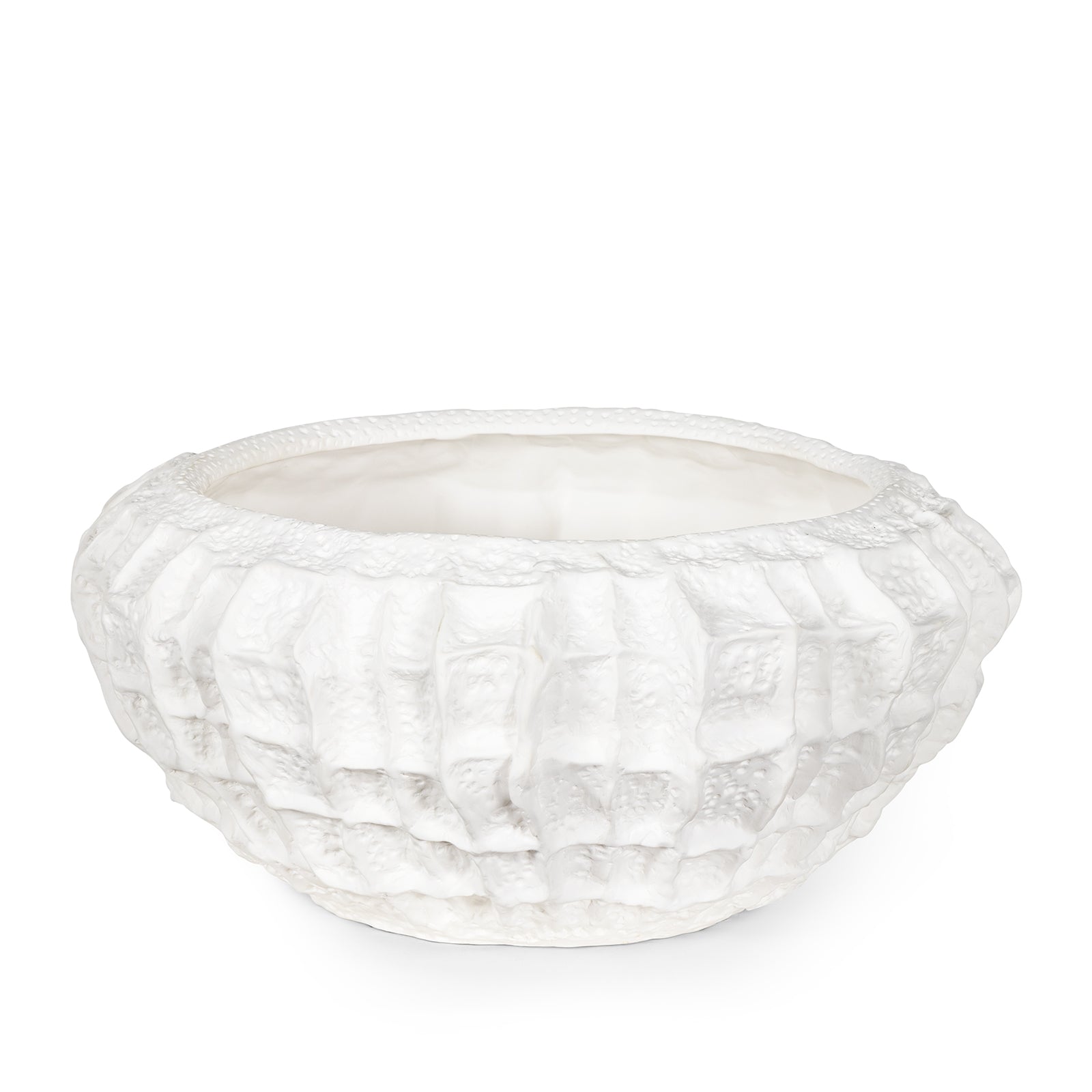 Caspian Ceramic Bowl (White) By Regina Andrew | Decorative Bowls | Modishstore