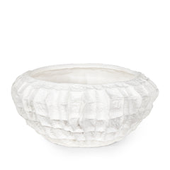 Caspian Ceramic Bowl (White) By Regina Andrew