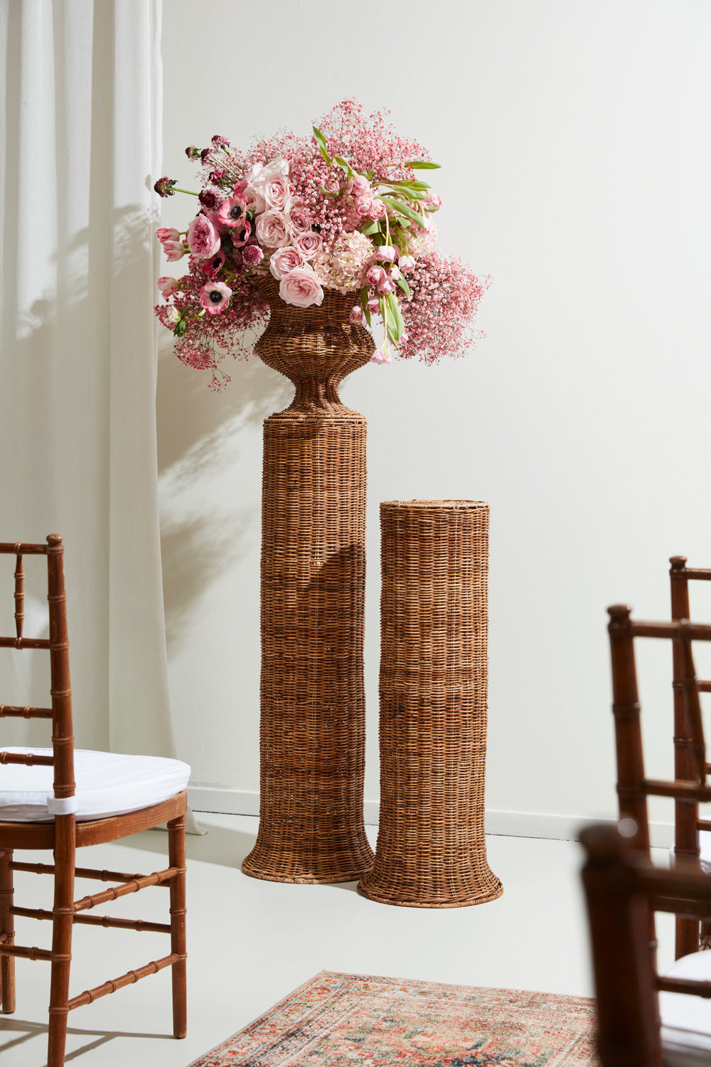 Melita Rattan Collection By Accent Decor | Vases | Modishstore - 3