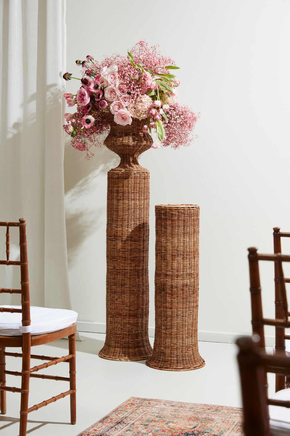 Melita Rattan Collection By Accent Decor | Vases | Modishstore - 3