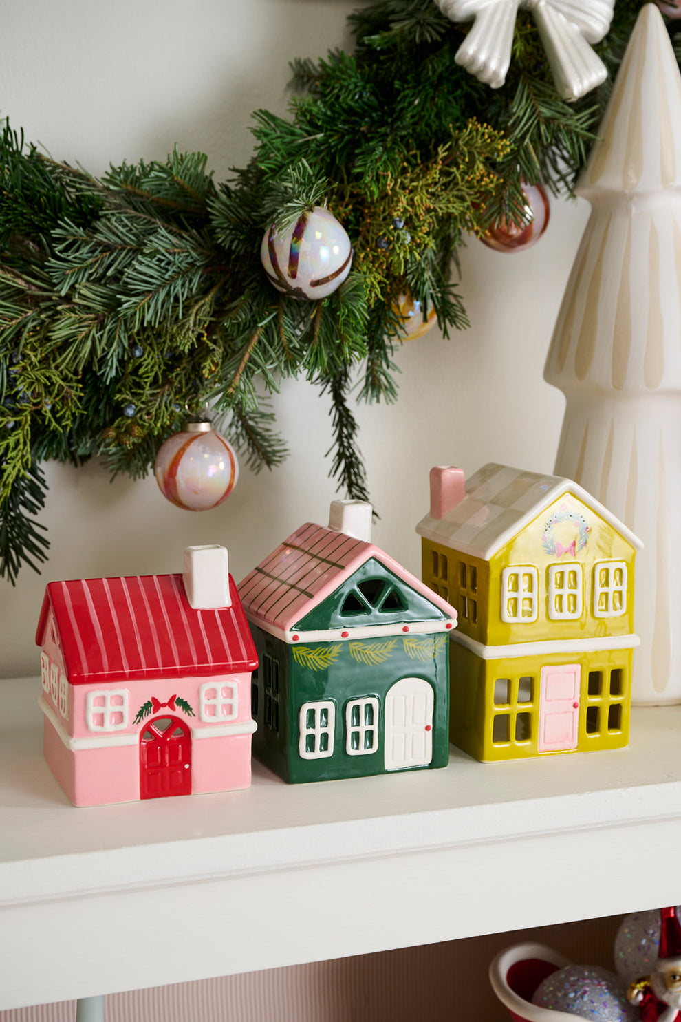 Merrivale House Figurine Set of 2 By Accent Decor | Figurines | Modishstore - 4