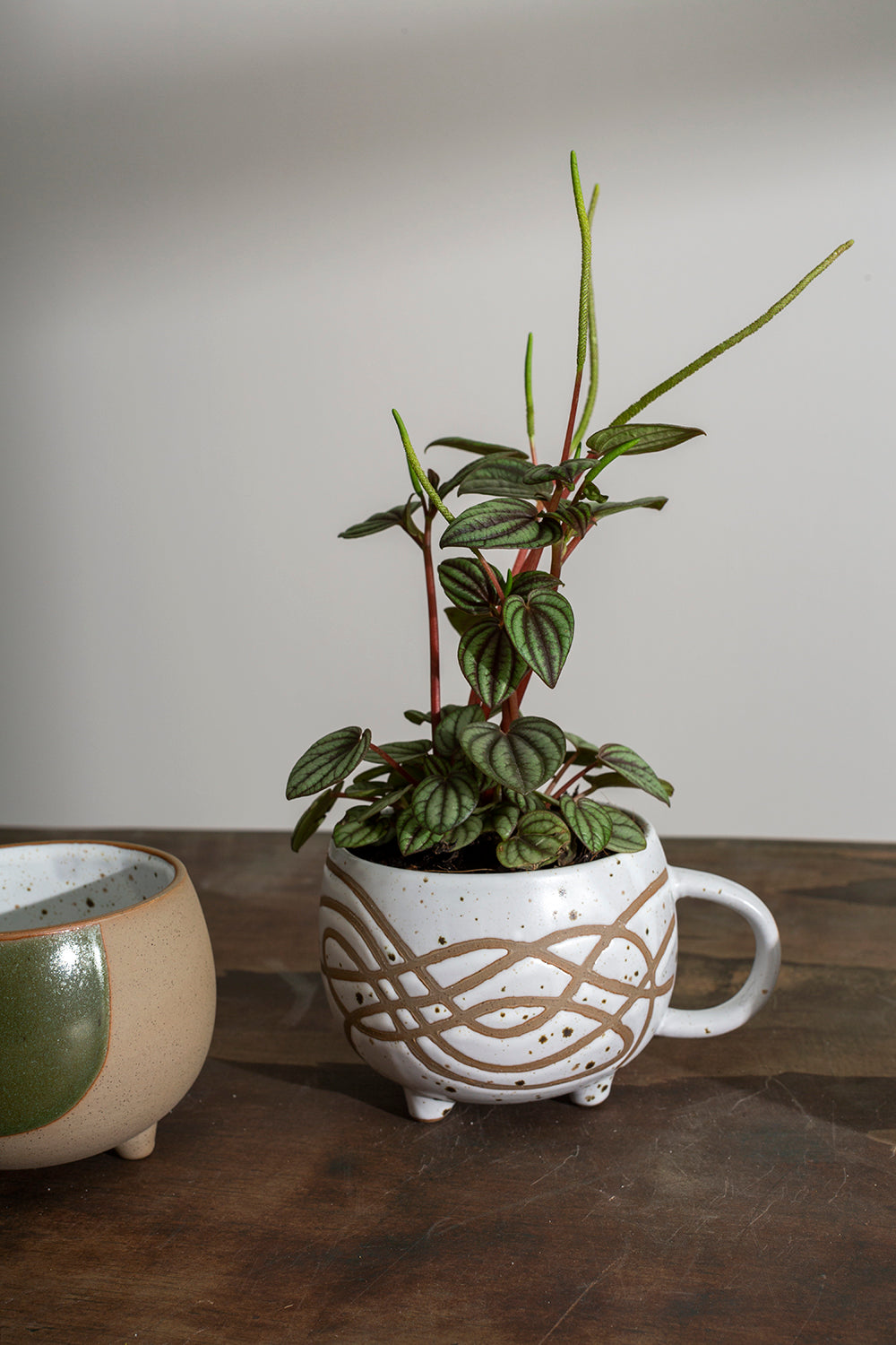 Milk and Sugar Mug Set of 4 By Accent Decor | Planters, Troughs & Cachepots | Modishstore - 3