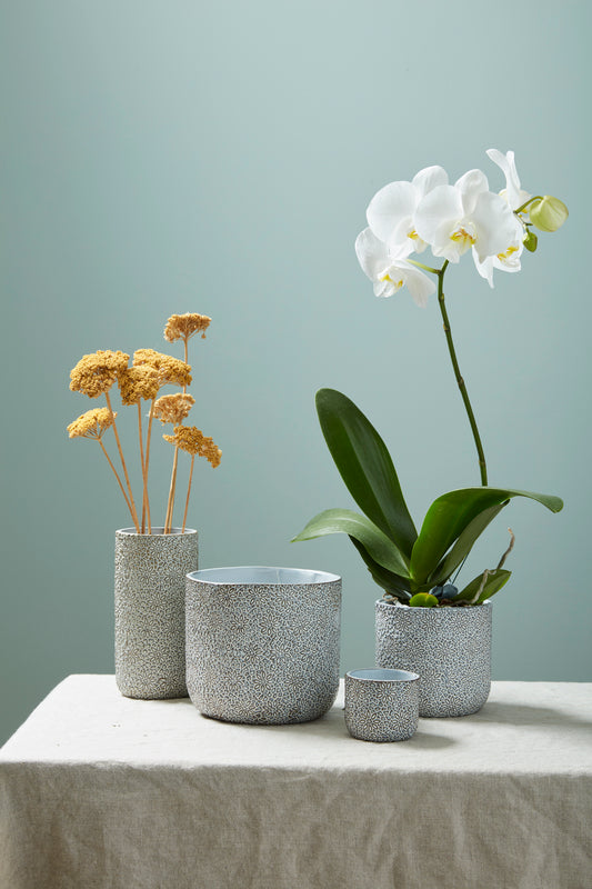 Millie Collection Set of 8 By Accent Decor | Planters, Troughs & Cachepots | Modishstore - 1