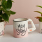 Mom Strong Mug Set of 4 By Accent Decor | Planters, Troughs & Cachepots | Modishstore - 1