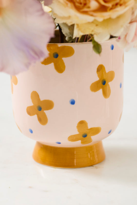 Momsy Pot Set of 4 By Accent Decor | Planters, Troughs & Cachepots | Modishstore - 1