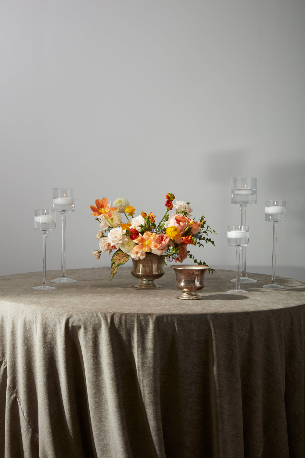 Monet Glass Set of 2 By Accent Decor | Candle Holders | Modishstore - 3