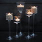 Monet Glass Set of 2 By Accent Decor | Candle Holders | Modishstore - 4