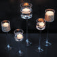 Monet Glass Set of 2 By Accent Decor | Candle Holders | Modishstore - 5