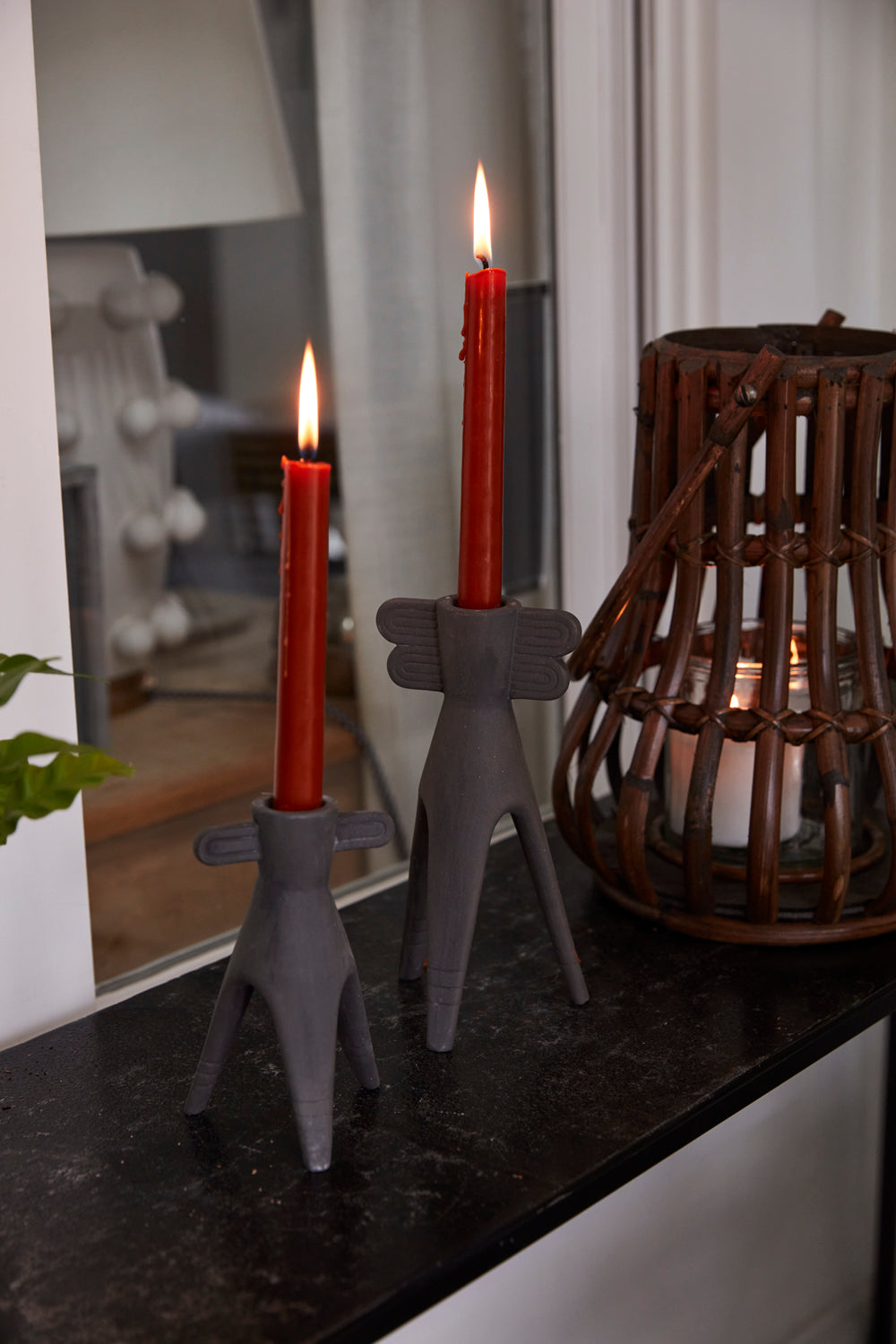 Montezuma Candleholder Set of 2 By Accent Decor | Candle Holders | Modishstore - 3