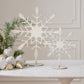 Moonlit Snowflake Stand Set of 2 By Accent Decor | Planters, Troughs & Cachepots | Modishstore - 3