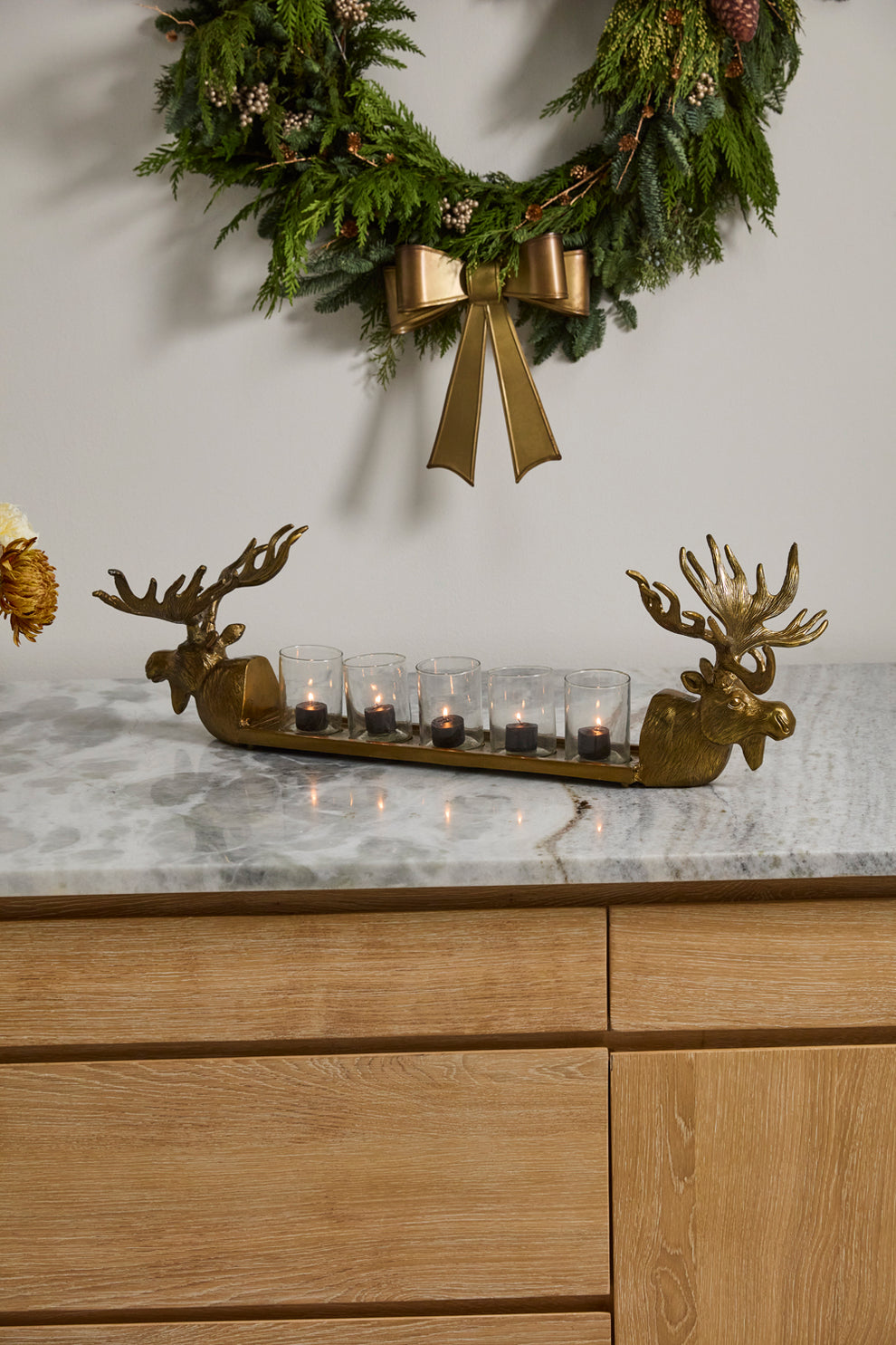 Moose Candleholder By Accent Decor | Candle Holders | Modishstore - 4
