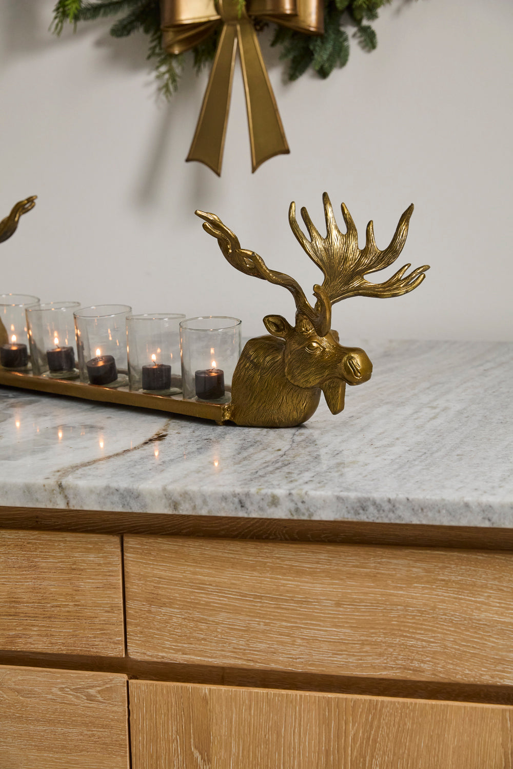 Moose Candleholder By Accent Decor | Candle Holders | Modishstore - 5