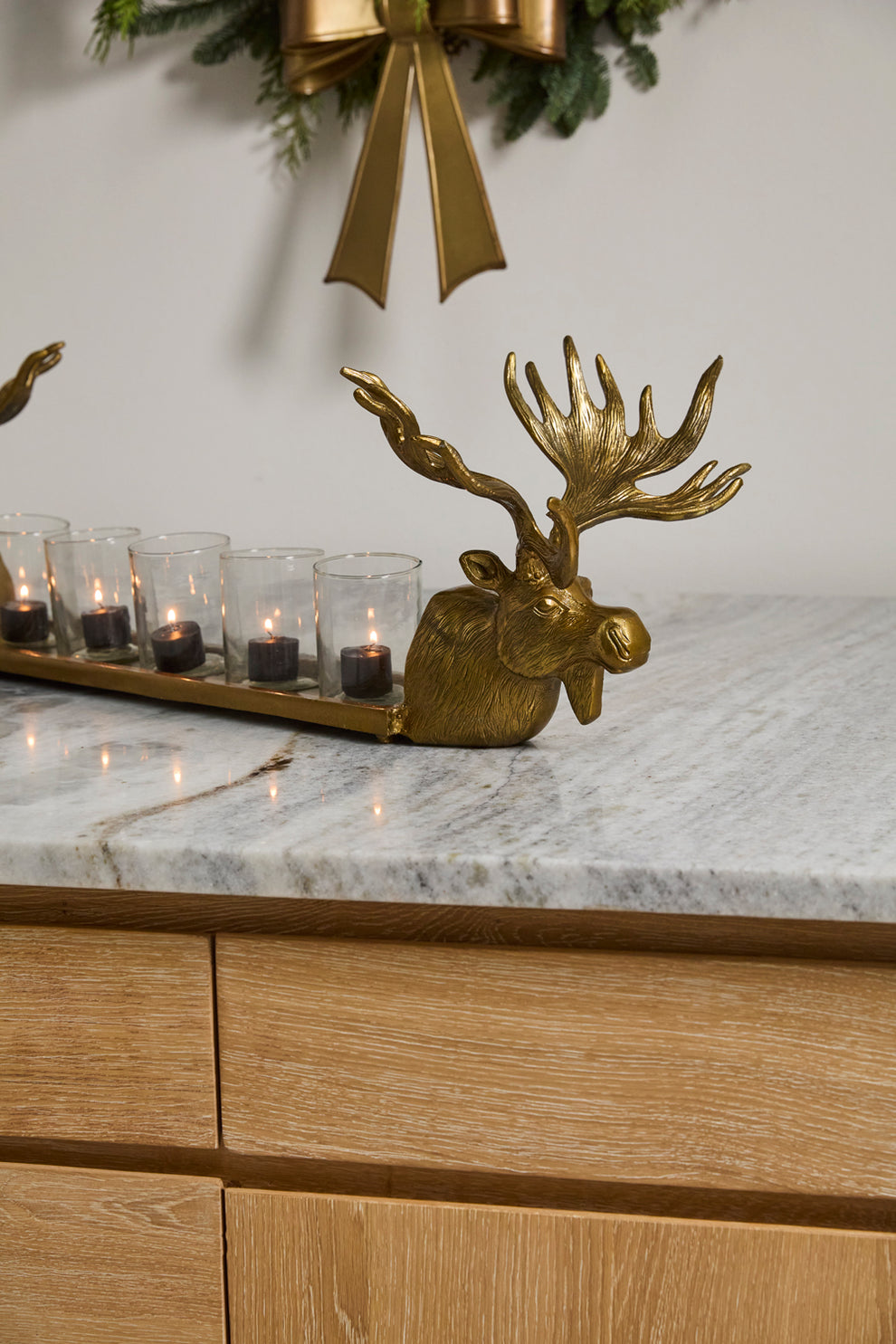 Moose Candleholder By Accent Decor | Candle Holders | Modishstore - 5