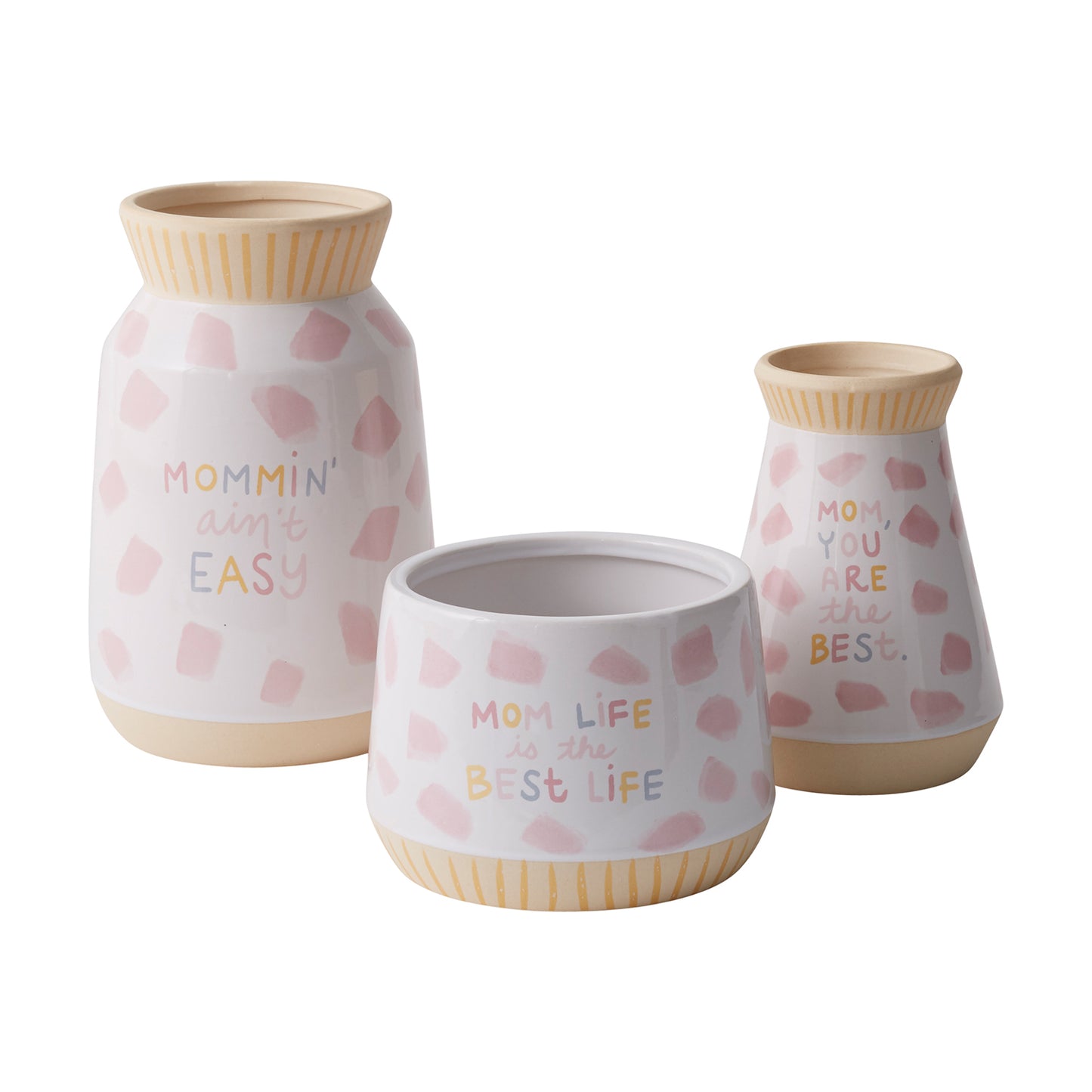 Motherhood Collection Set of 4 By Accent Decor | Planters, Troughs & Cachepots | Modishstore - 3