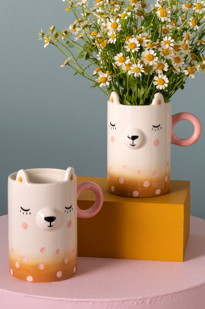 Mother's Love Mug Set of 4 By Accent Decor | Planters, Troughs & Cachepots | Modishstore - 2